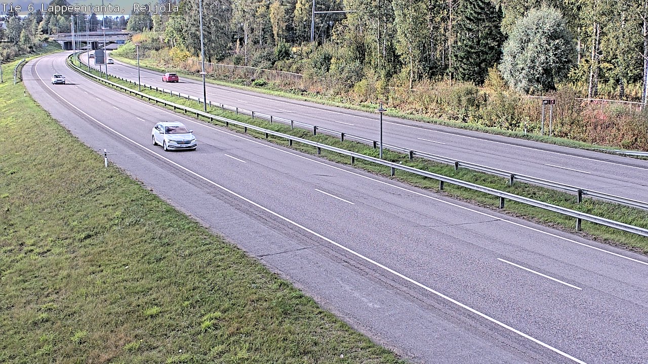 Weather Camera Image Road 6 Lappeenranta, Reijola, Lappeenranta, Etelä-Karjala