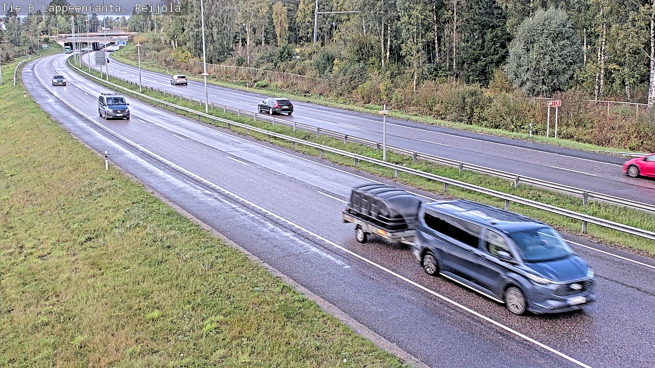 Weather Camera Image Road 6 Lappeenranta, Reijola, Lappeenranta, Etelä-Karjala