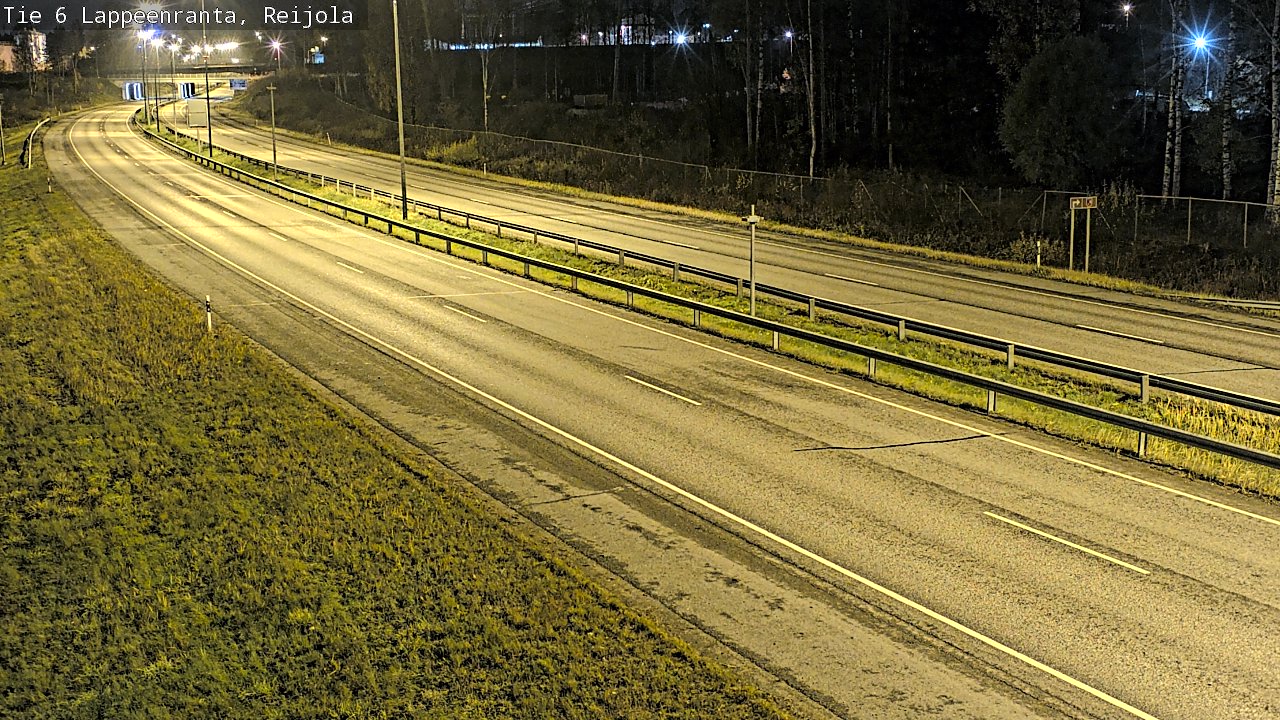 Weather Camera Image Väg 6 Villmanstrand, Reijola, Lappeenranta, Etelä-Karjala