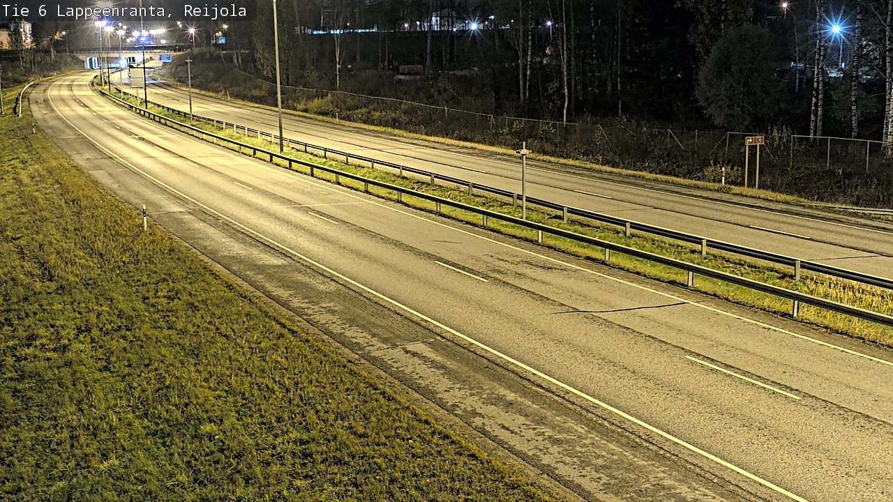 Weather Camera Image Väg 6 Villmanstrand, Reijola, Lappeenranta, Etelä-Karjala