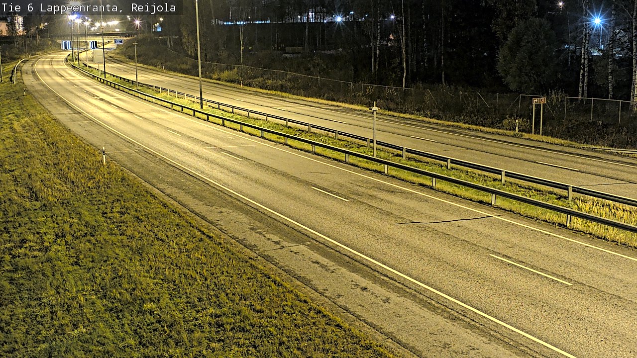 Weather Camera Image Väg 6 Villmanstrand, Reijola, Lappeenranta, Etelä-Karjala