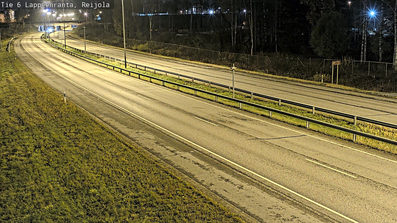 Weather Camera Image Väg 6 Villmanstrand, Reijola, Lappeenranta, Etelä-Karjala