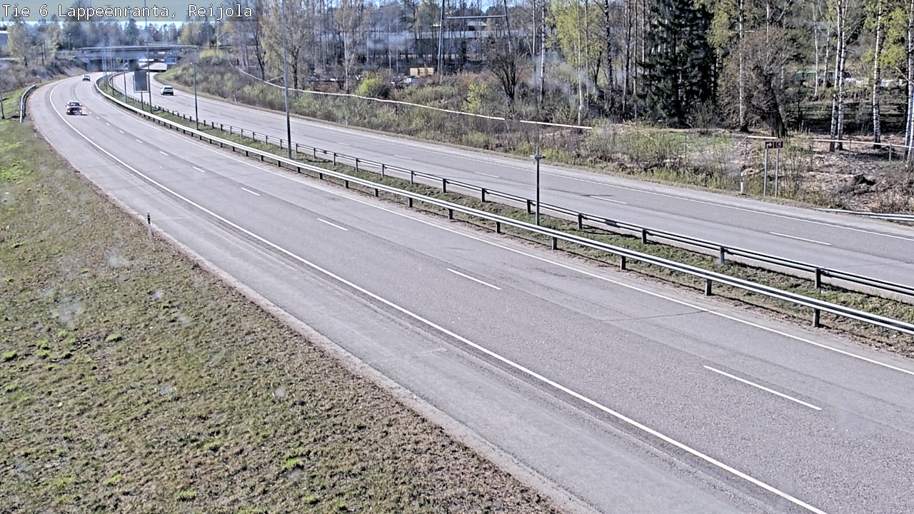 Weather Camera Image Road 6 Lappeenranta, Reijola, Lappeenranta, Etelä-Karjala