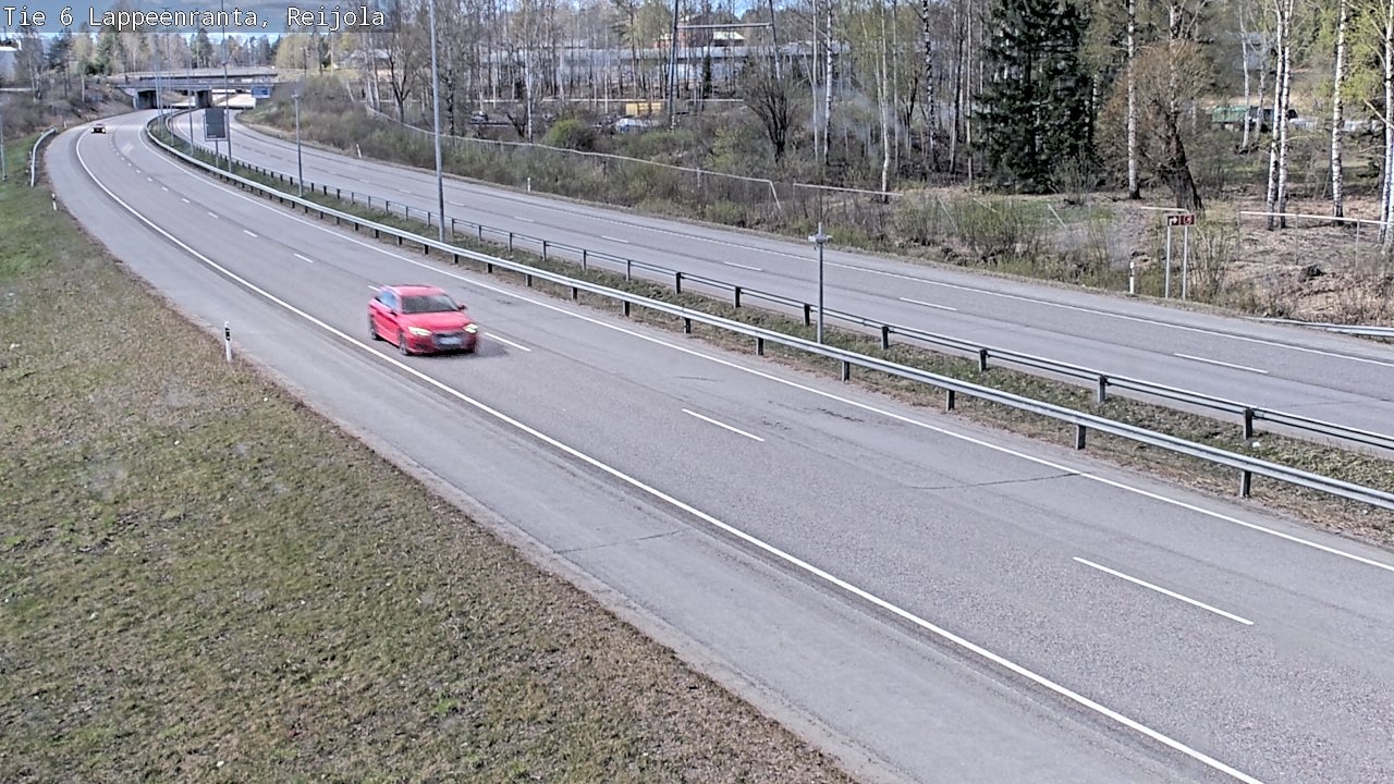 Weather Camera Image Road 6 Lappeenranta, Reijola, Lappeenranta, Etelä-Karjala