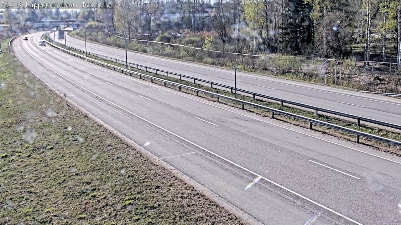 Weather Camera Image Road 6 Lappeenranta, Reijola, Lappeenranta, Etelä-Karjala