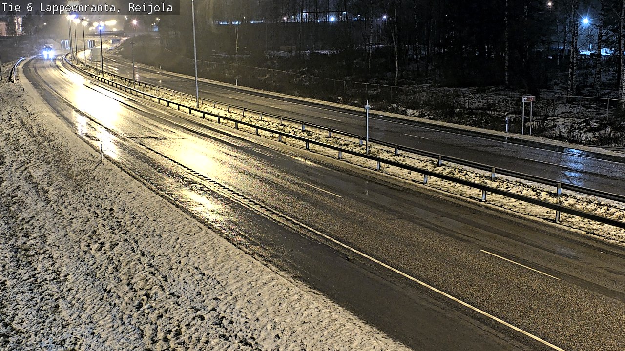Weather Camera Image Road 6 Lappeenranta, Reijola, Lappeenranta, Etelä-Karjala