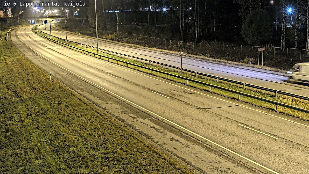 Weather Camera Image Väg 6 Villmanstrand, Reijola, Lappeenranta, Etelä-Karjala