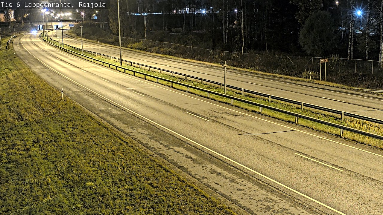 Weather Camera Image Väg 6 Villmanstrand, Reijola, Lappeenranta, Etelä-Karjala