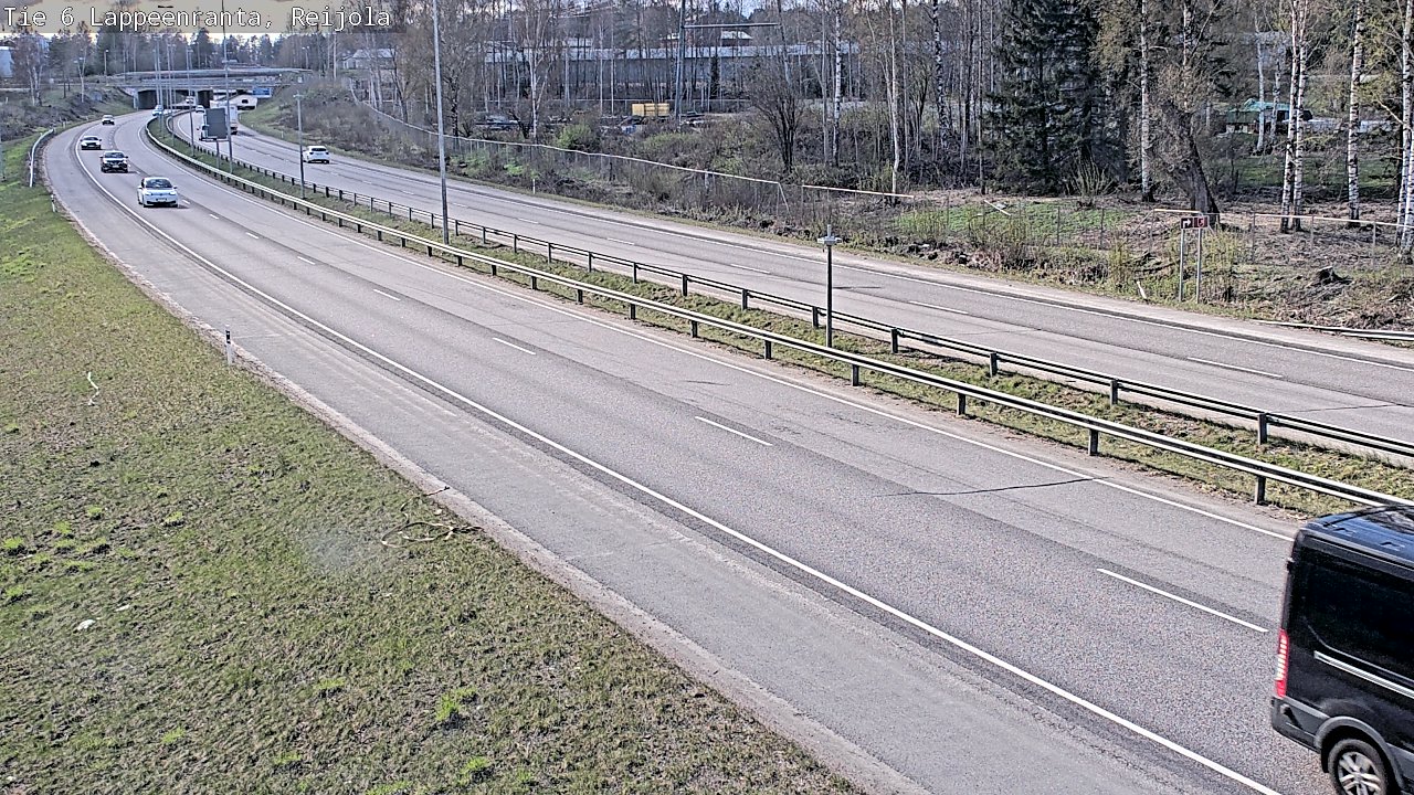 Weather Camera Image Road 6 Lappeenranta, Reijola, Lappeenranta, Etelä-Karjala