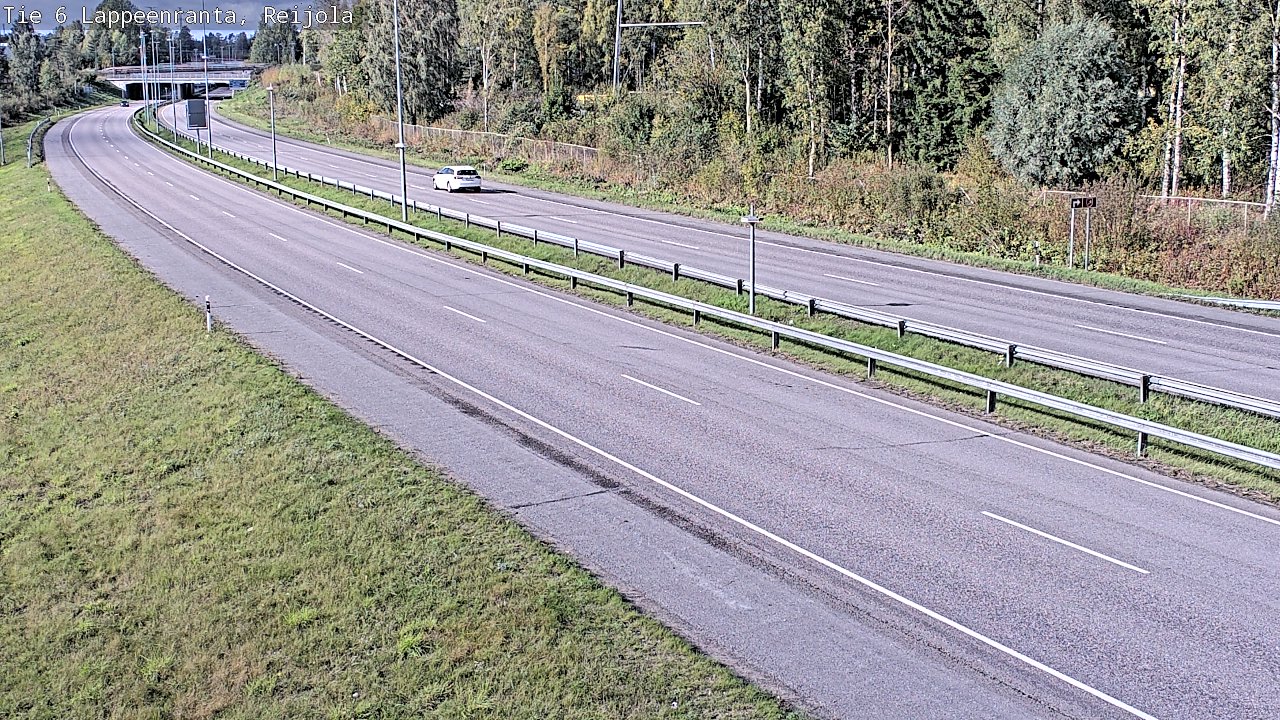 Weather Camera Image Road 6 Lappeenranta, Reijola, Lappeenranta, Etelä-Karjala