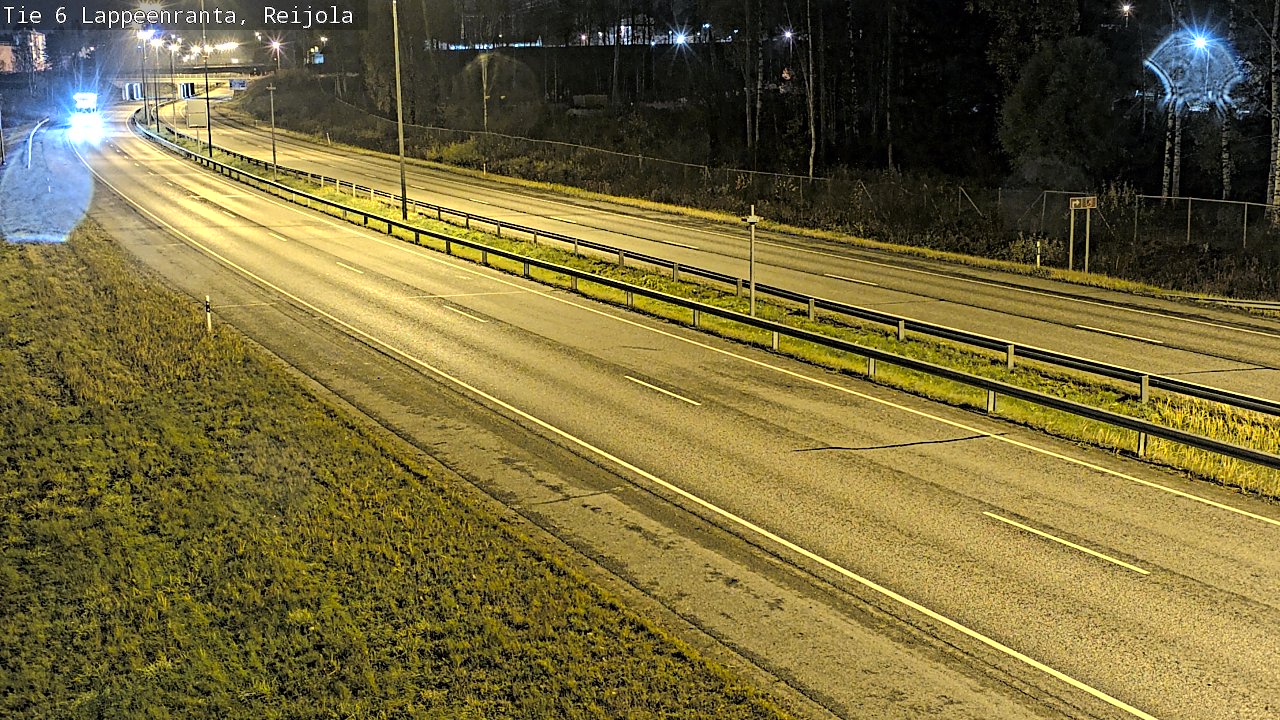 Weather Camera Image Väg 6 Villmanstrand, Reijola, Lappeenranta, Etelä-Karjala