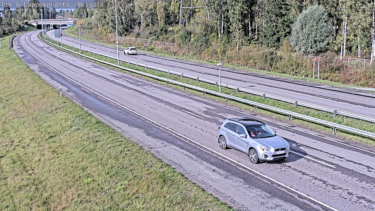 Weather Camera Image Road 6 Lappeenranta, Reijola, Lappeenranta, Etelä-Karjala