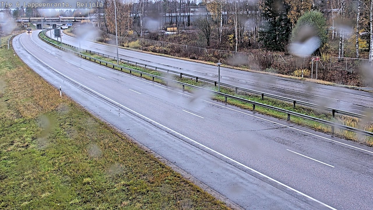 Weather Camera Image Road 6 Lappeenranta, Reijola, Lappeenranta, Etelä-Karjala
