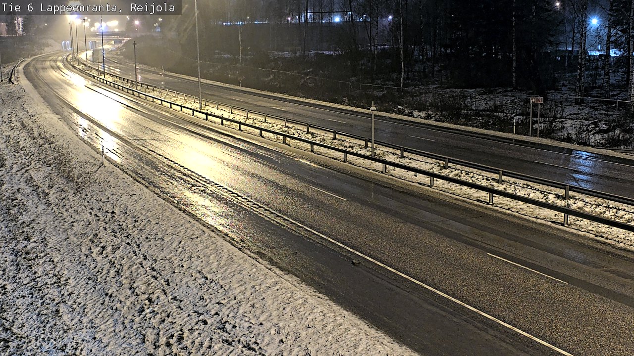 Weather Camera Image Road 6 Lappeenranta, Reijola, Lappeenranta, Etelä-Karjala