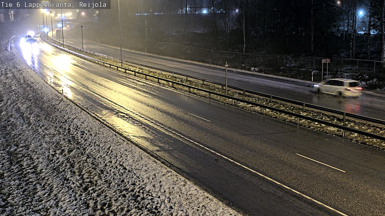 Weather Camera Image Road 6 Lappeenranta, Reijola, Lappeenranta, Etelä-Karjala