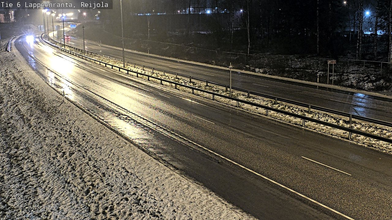 Weather Camera Image Road 6 Lappeenranta, Reijola, Lappeenranta, Etelä-Karjala