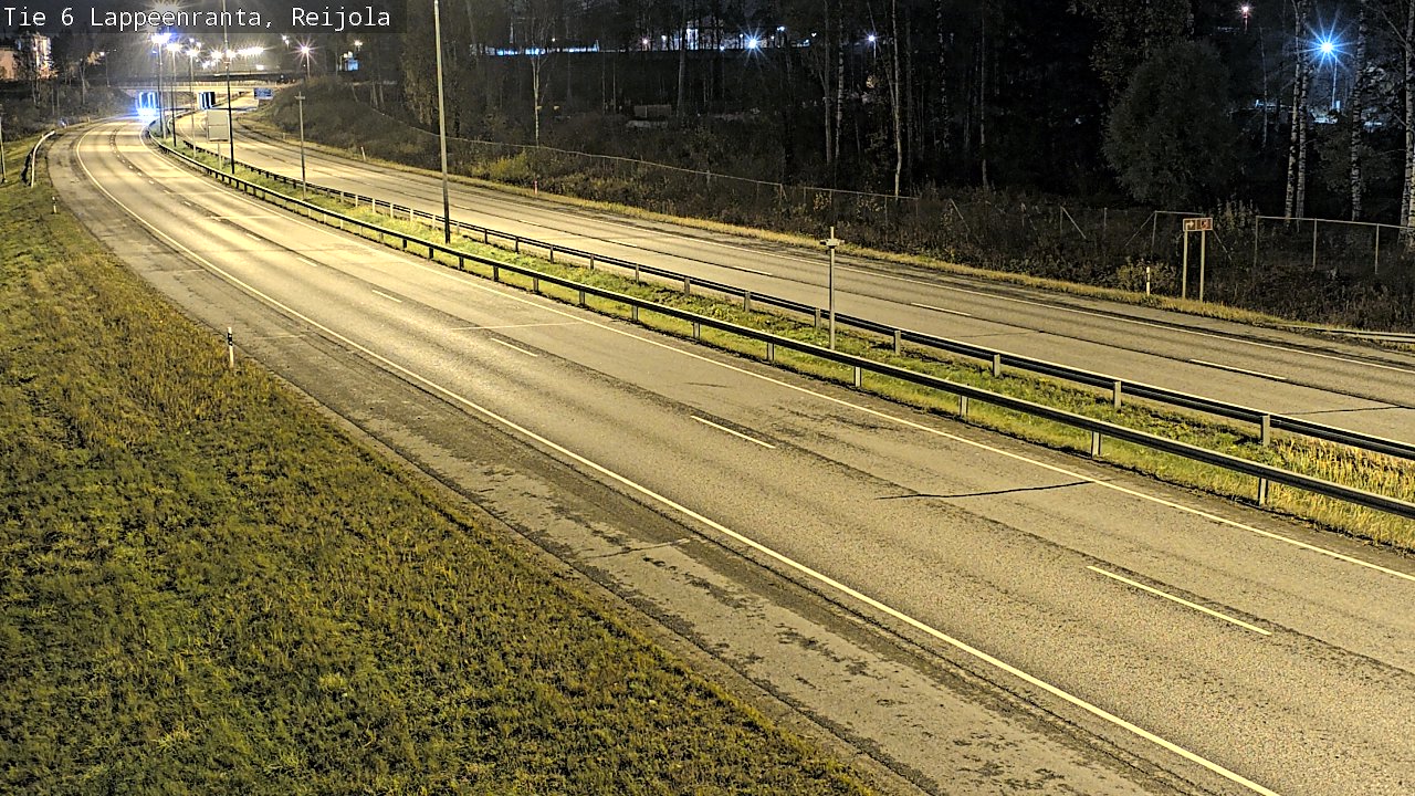 Weather Camera Image Väg 6 Villmanstrand, Reijola, Lappeenranta, Etelä-Karjala