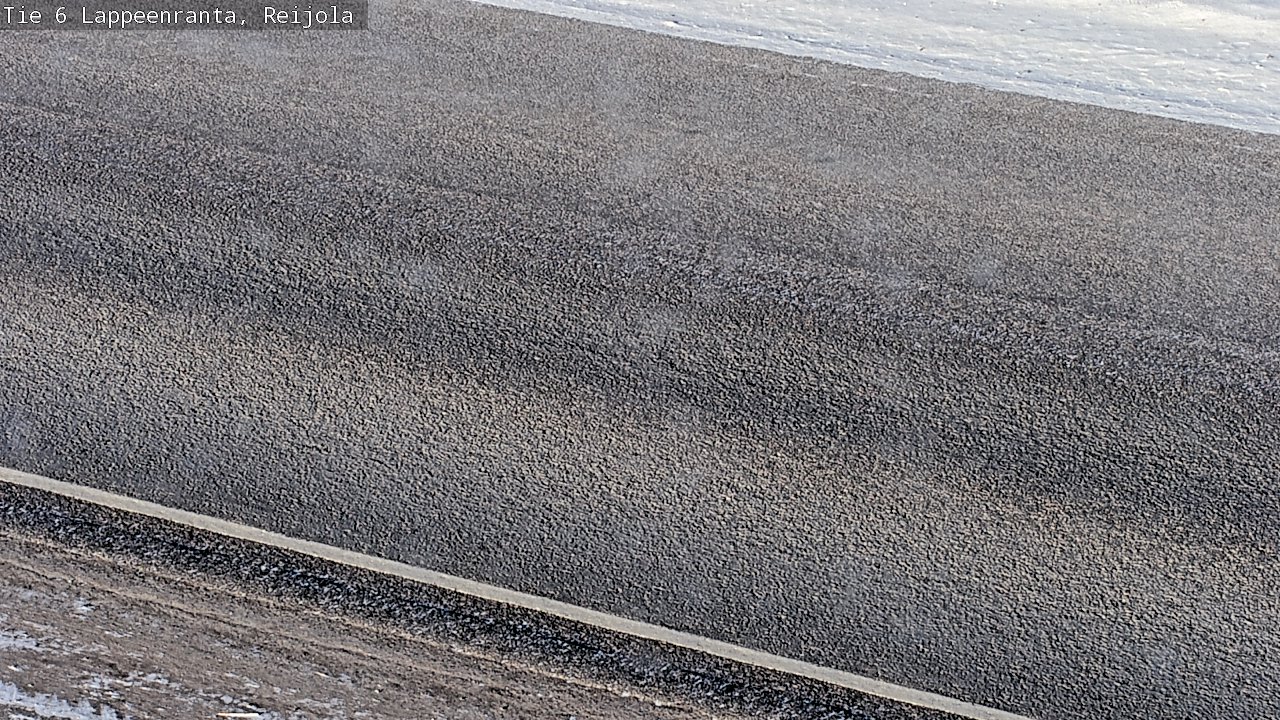 Weather Camera Image Road 6 Lappeenranta, Reijola, Lappeenranta, Etelä-Karjala