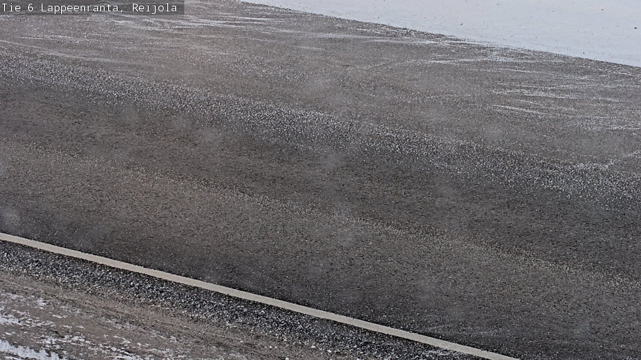 Weather Camera Image Road 6 Lappeenranta, Reijola, Lappeenranta, Etelä-Karjala