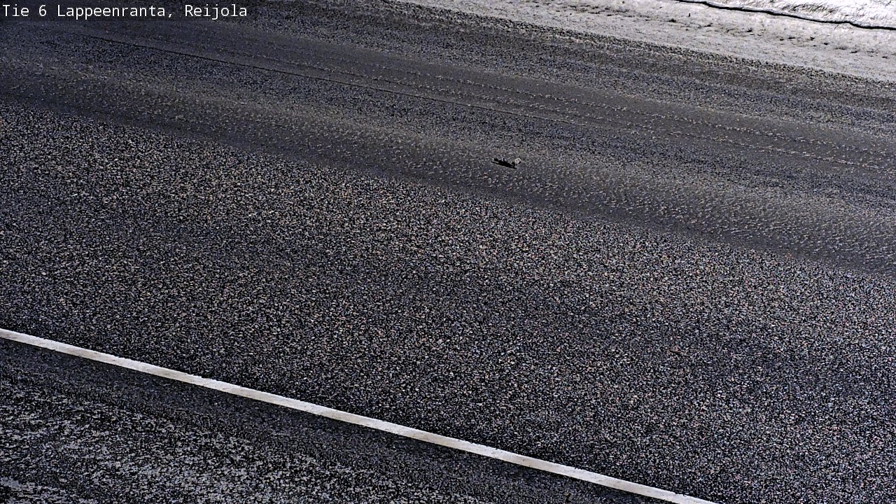 Weather Camera Image Road 6 Lappeenranta, Reijola, Lappeenranta, Etelä-Karjala