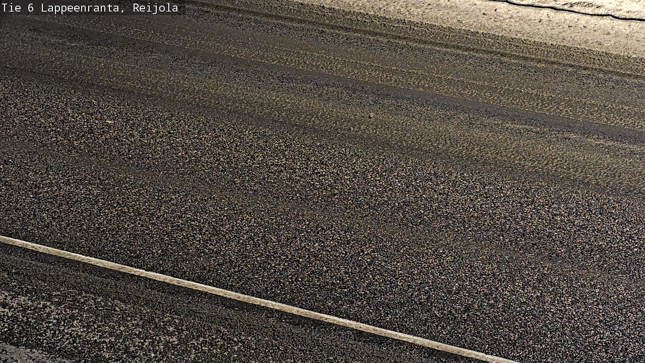 Weather Camera Image Road 6 Lappeenranta, Reijola, Lappeenranta, Etelä-Karjala