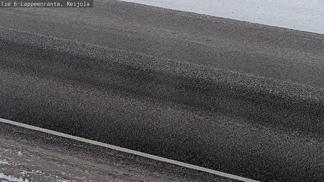 Weather Camera Image Road 6 Lappeenranta, Reijola, Lappeenranta, Etelä-Karjala
