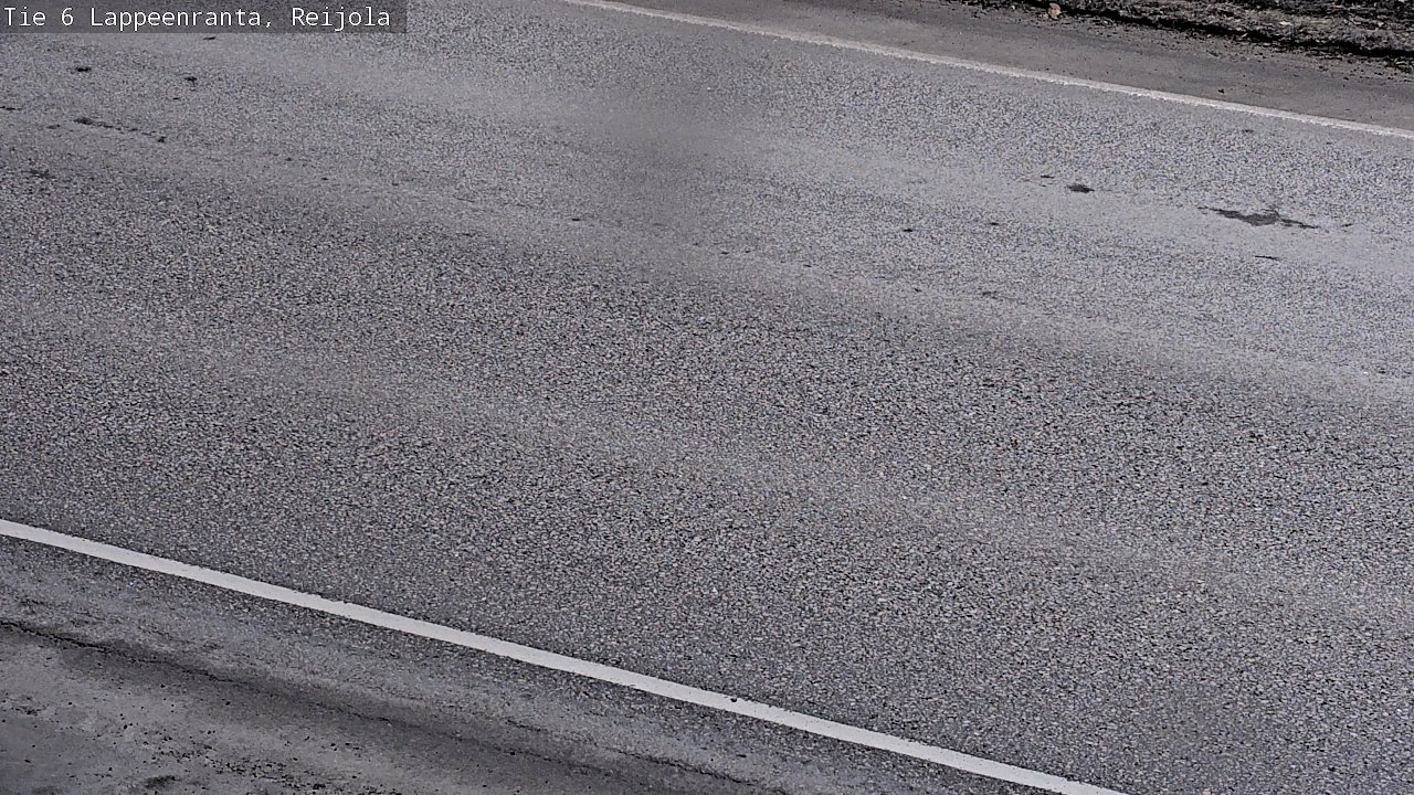 Weather Camera Image Road 6 Lappeenranta, Reijola, Lappeenranta, Etelä-Karjala