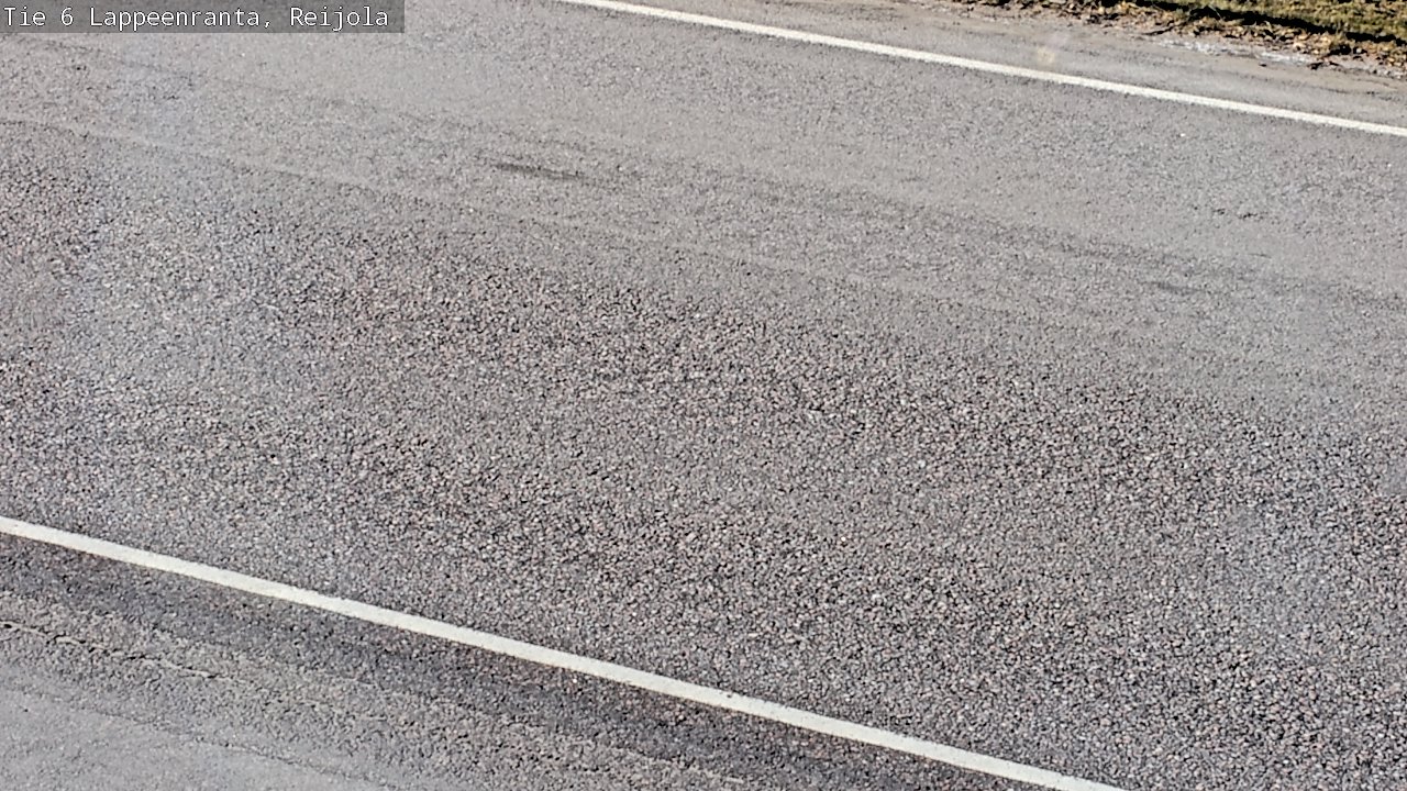 Weather Camera Image Road 6 Lappeenranta, Reijola, Lappeenranta, Etelä-Karjala