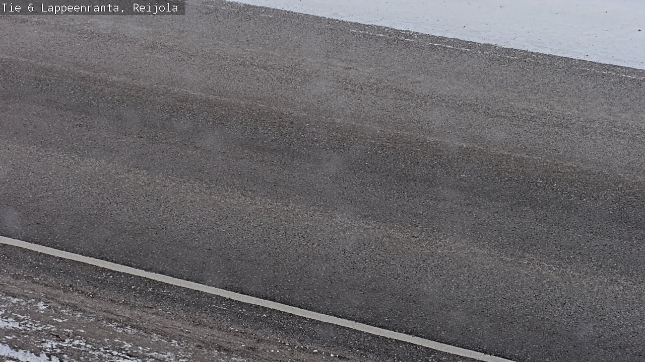 Weather Camera Image Road 6 Lappeenranta, Reijola, Lappeenranta, Etelä-Karjala