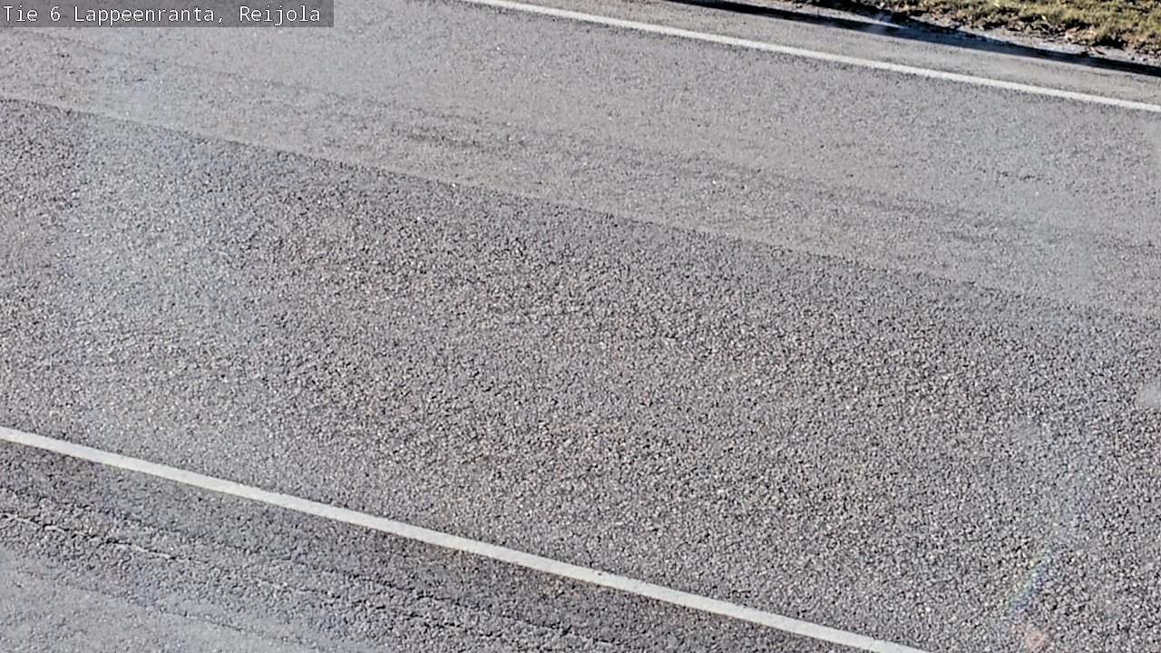Weather Camera Image Road 6 Lappeenranta, Reijola, Lappeenranta, Etelä-Karjala