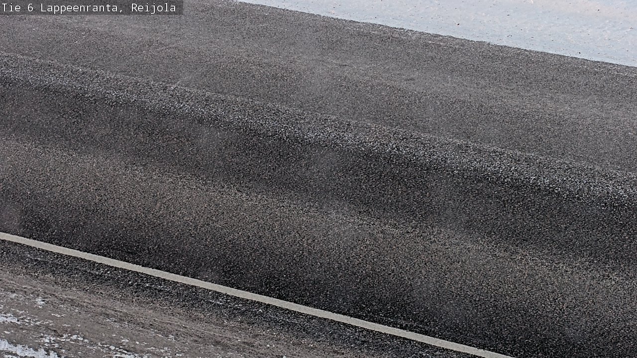 Weather Camera Image Road 6 Lappeenranta, Reijola, Lappeenranta, Etelä-Karjala