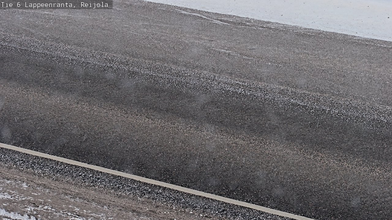 Weather Camera Image Road 6 Lappeenranta, Reijola, Lappeenranta, Etelä-Karjala