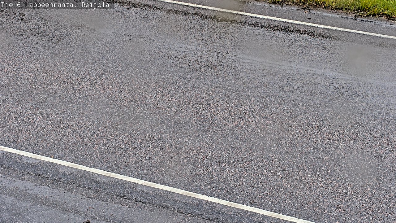 Weather Camera Image Road 6 Lappeenranta, Reijola, Lappeenranta, Etelä-Karjala