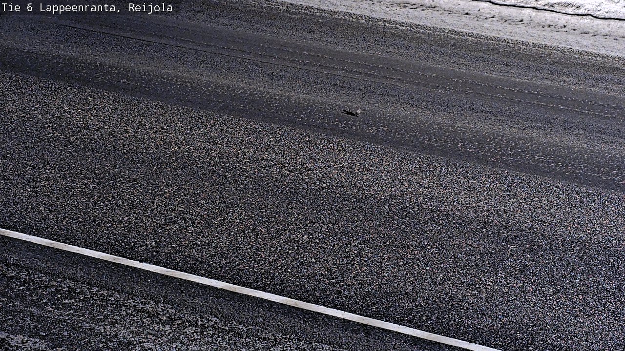 Weather Camera Image Väg 6 Villmanstrand, Reijola, Lappeenranta, Etelä-Karjala