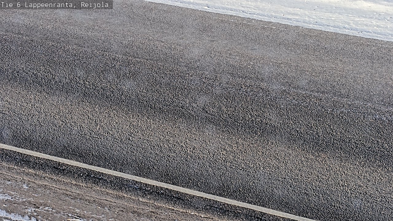Weather Camera Image Road 6 Lappeenranta, Reijola, Lappeenranta, Etelä-Karjala