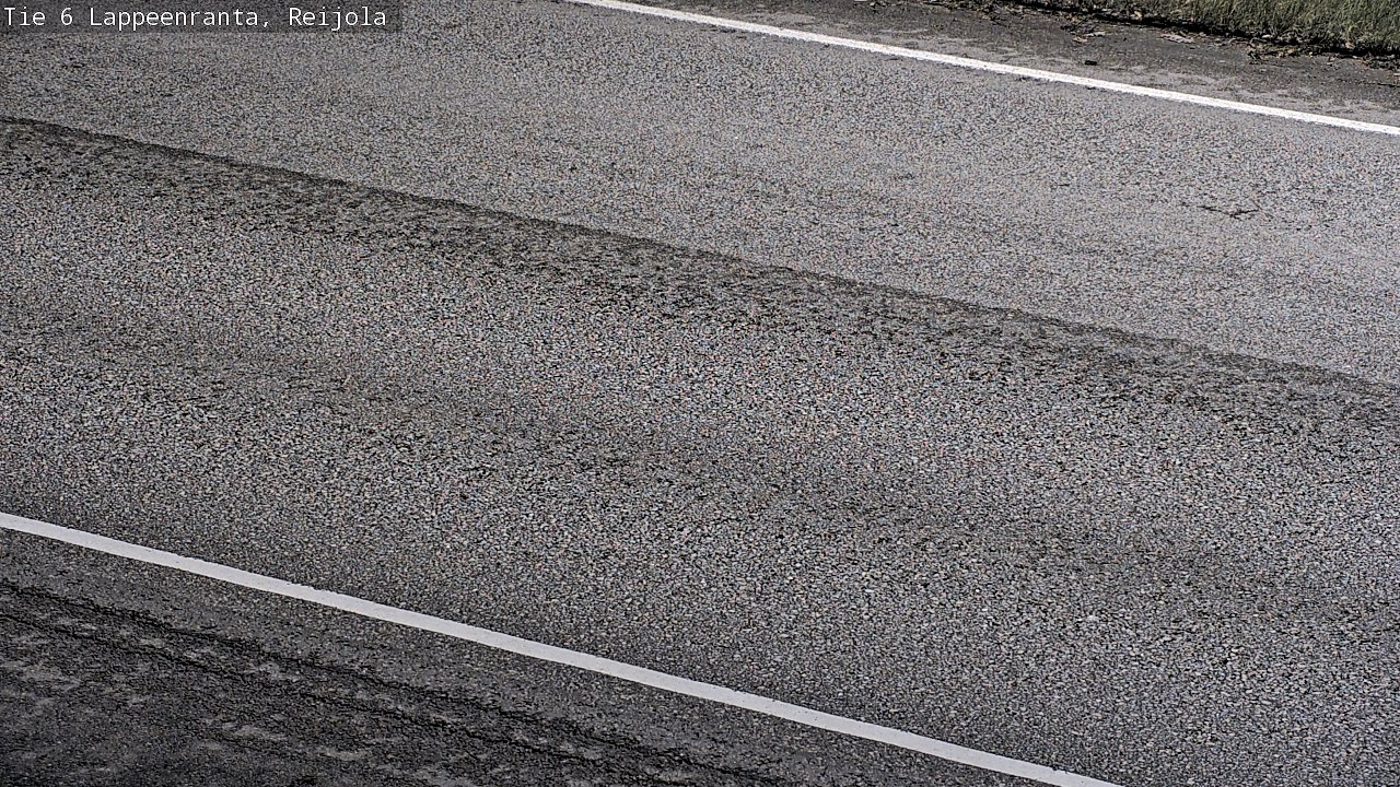 Weather Camera Image Väg 6 Villmanstrand, Reijola, Lappeenranta, Etelä-Karjala