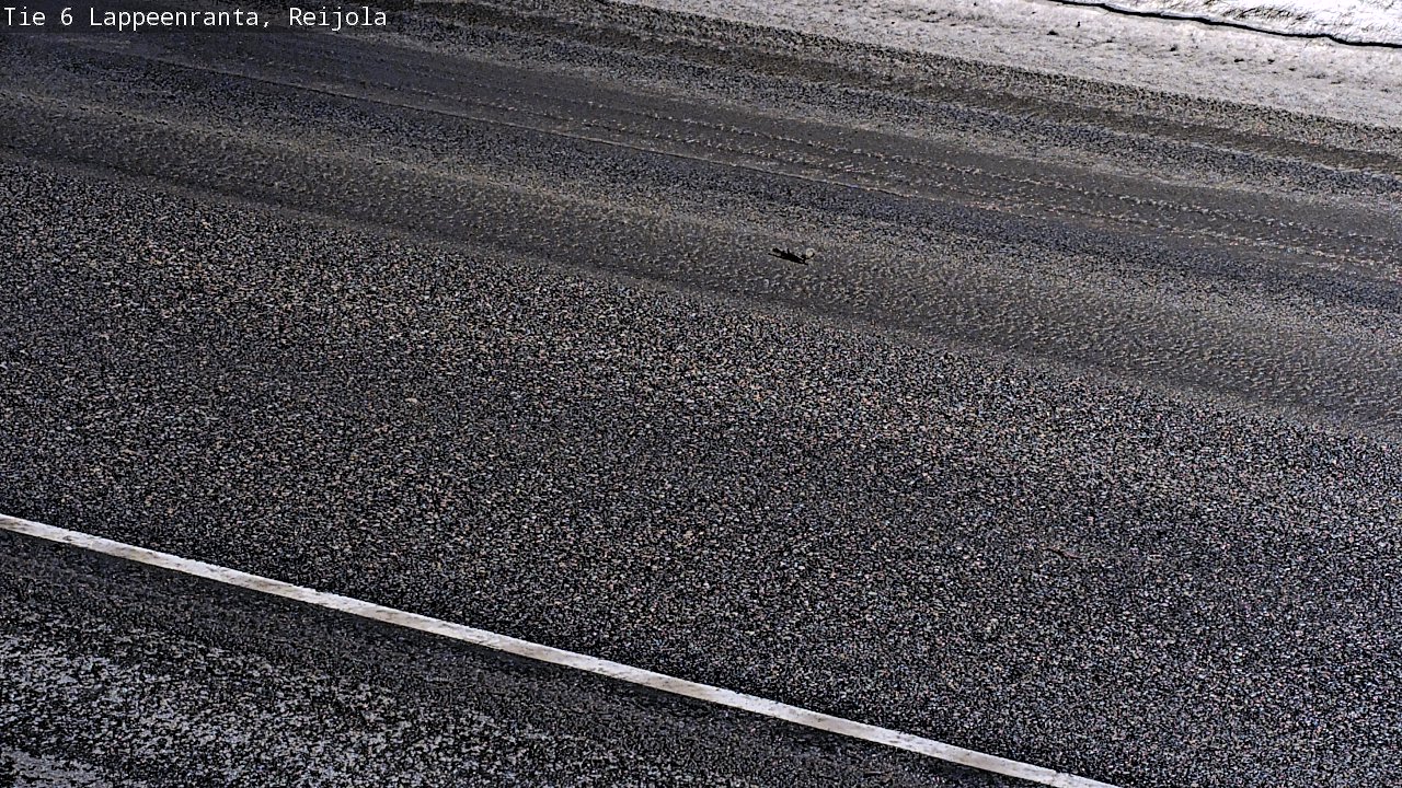 Weather Camera Image Road 6 Lappeenranta, Reijola, Lappeenranta, Etelä-Karjala