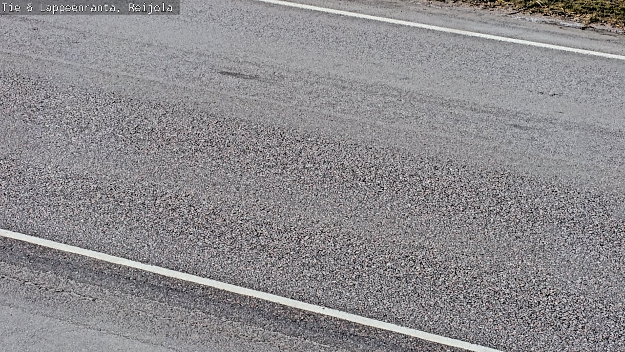 Weather Camera Image Road 6 Lappeenranta, Reijola, Lappeenranta, Etelä-Karjala