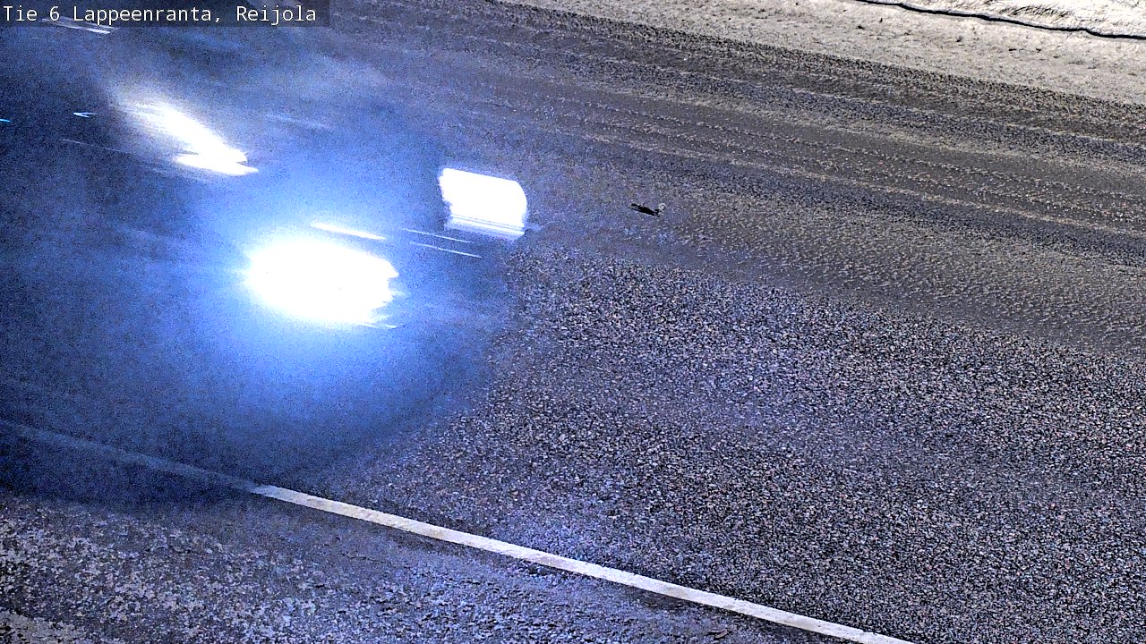 Weather Camera Image Road 6 Lappeenranta, Reijola, Lappeenranta, Etelä-Karjala