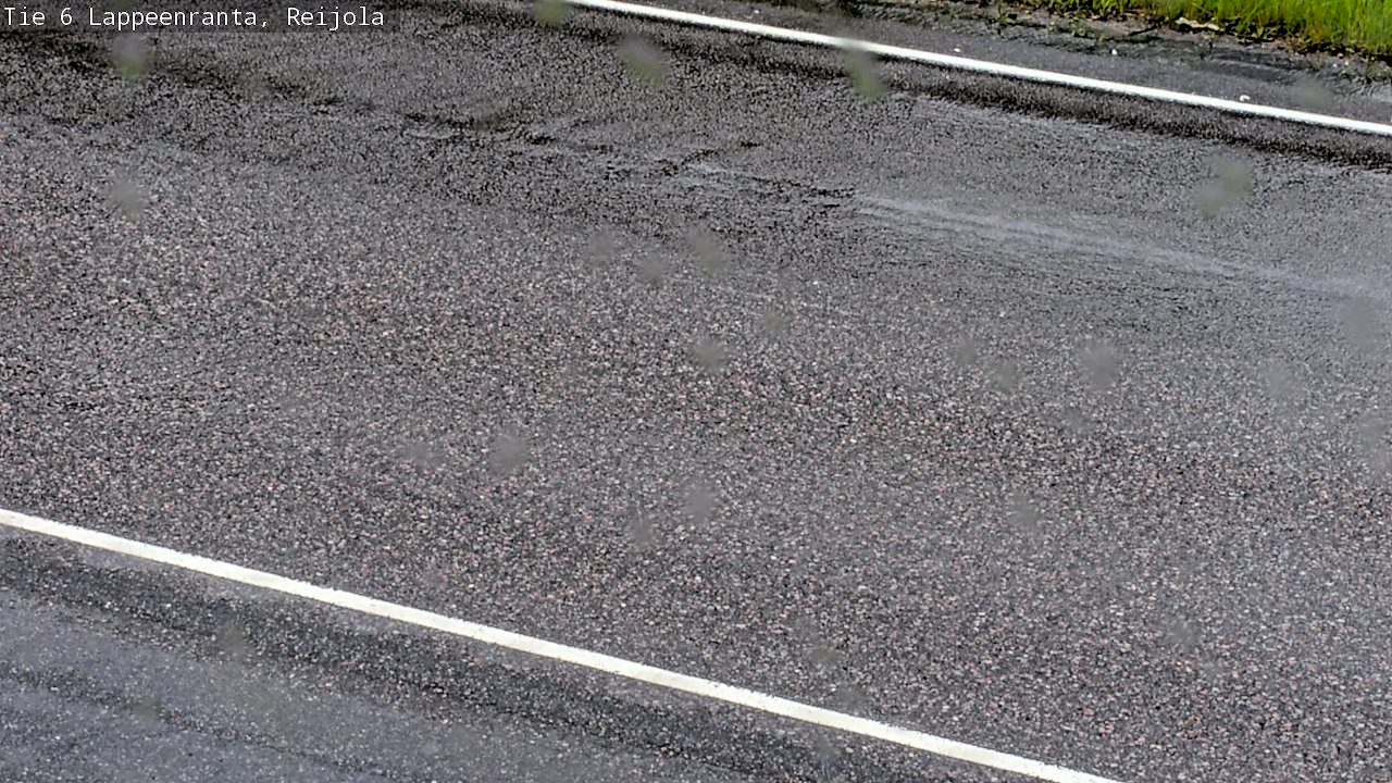 Weather Camera Image Road 6 Lappeenranta, Reijola, Lappeenranta, Etelä-Karjala