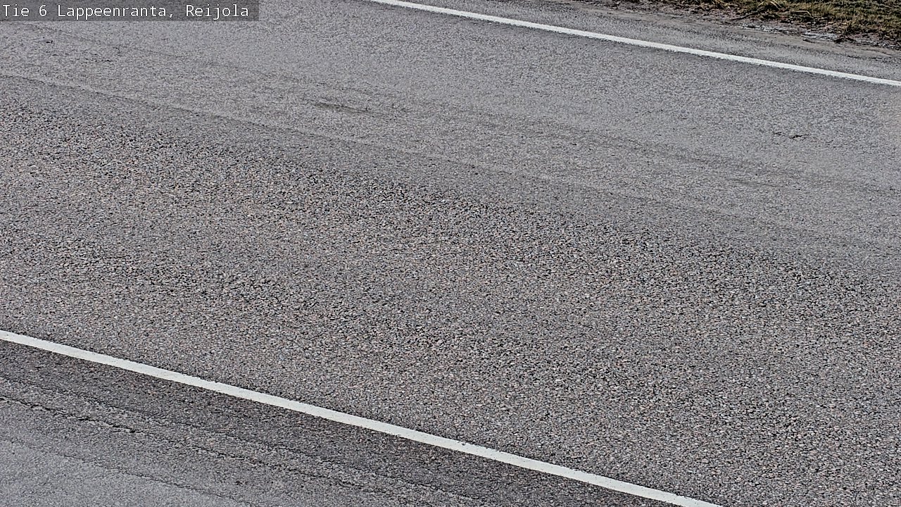 Weather Camera Image Road 6 Lappeenranta, Reijola, Lappeenranta, Etelä-Karjala