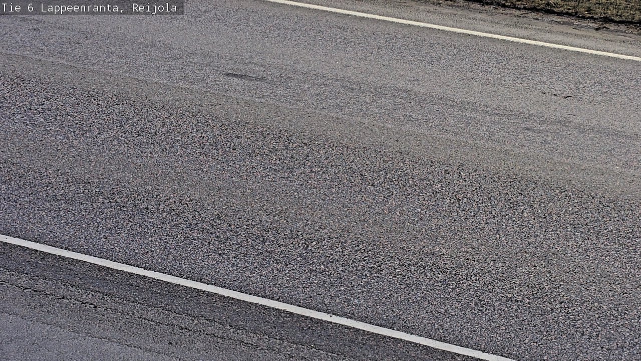 Weather Camera Image Road 6 Lappeenranta, Reijola, Lappeenranta, Etelä-Karjala