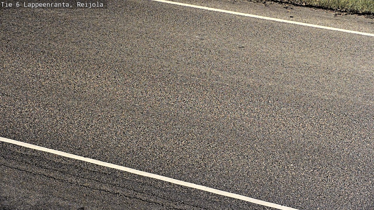 Weather Camera Image Väg 6 Villmanstrand, Reijola, Lappeenranta, Etelä-Karjala