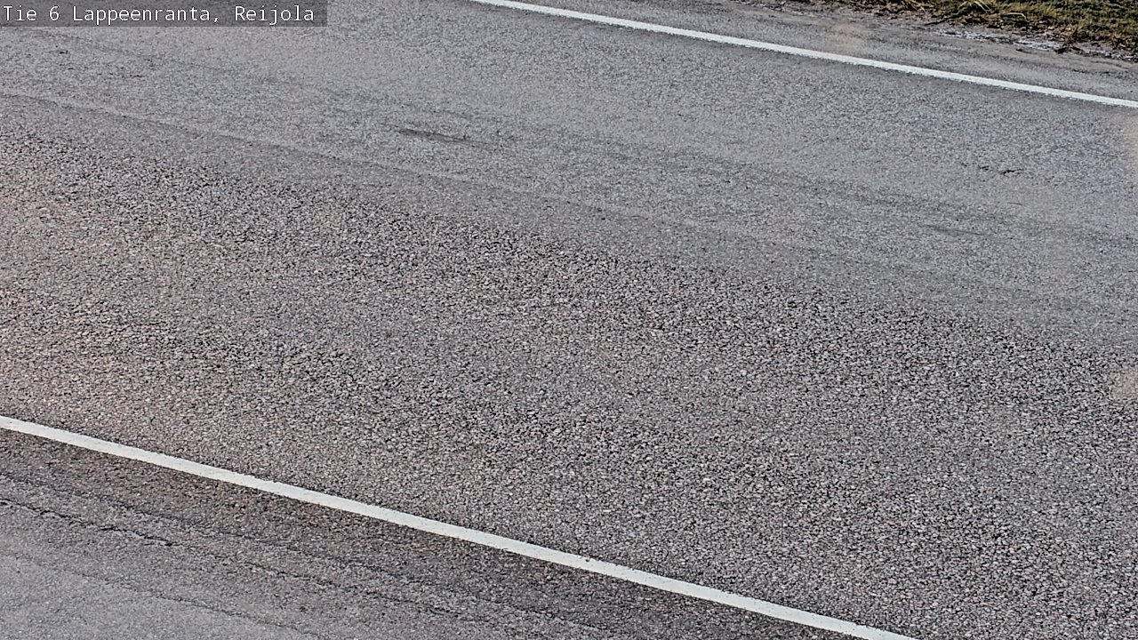 Weather Camera Image Road 6 Lappeenranta, Reijola, Lappeenranta, Etelä-Karjala