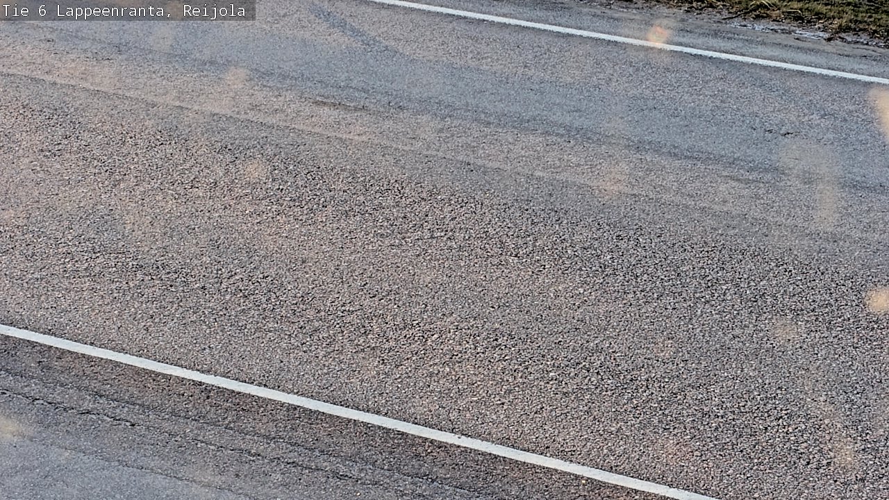 Weather Camera Image Road 6 Lappeenranta, Reijola, Lappeenranta, Etelä-Karjala