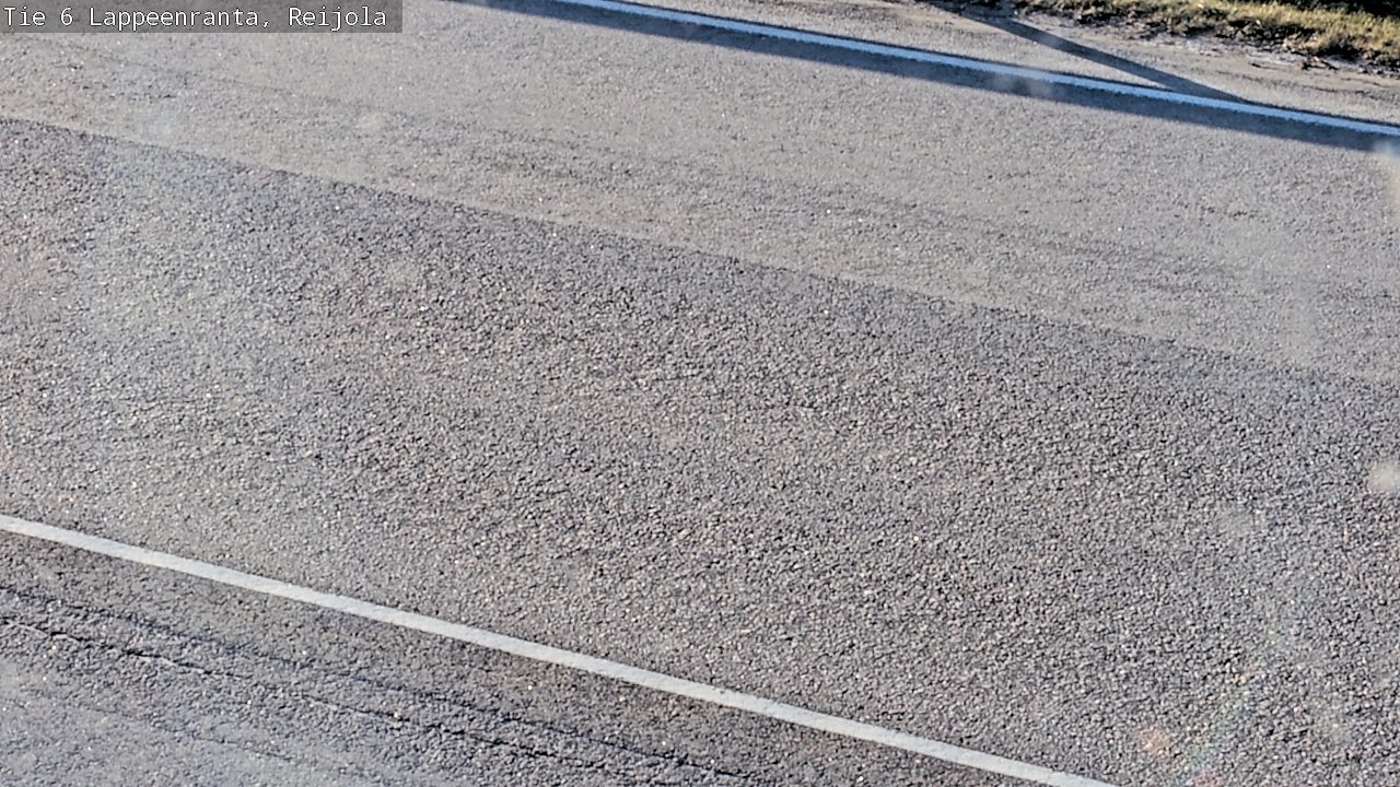Weather Camera Image Road 6 Lappeenranta, Reijola, Lappeenranta, Etelä-Karjala