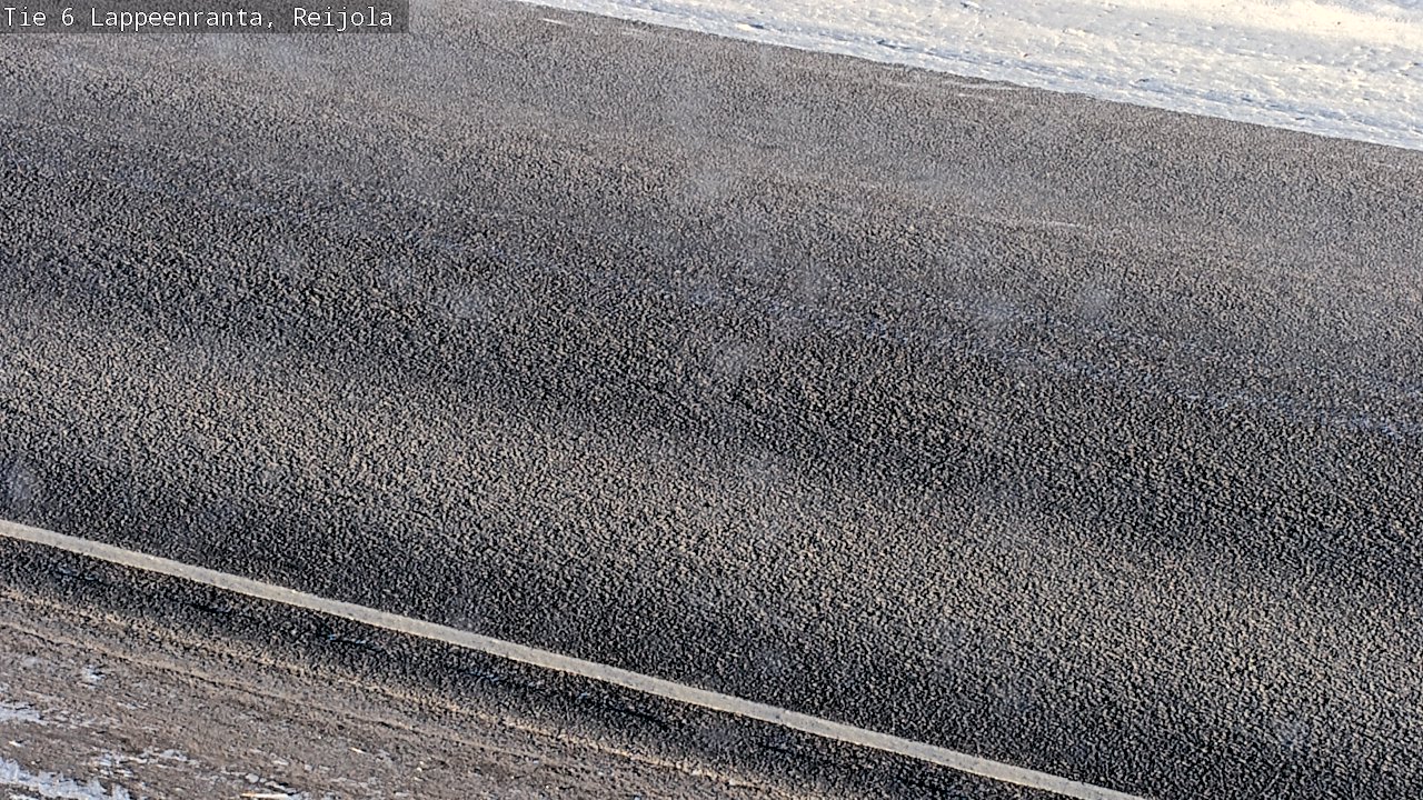 Weather Camera Image Road 6 Lappeenranta, Reijola, Lappeenranta, Etelä-Karjala