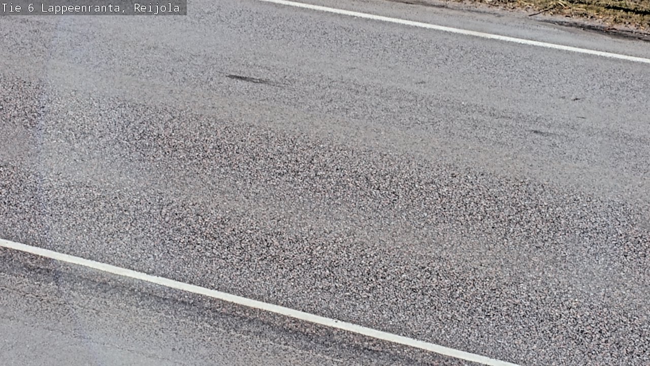 Weather Camera Image Road 6 Lappeenranta, Reijola, Lappeenranta, Etelä-Karjala