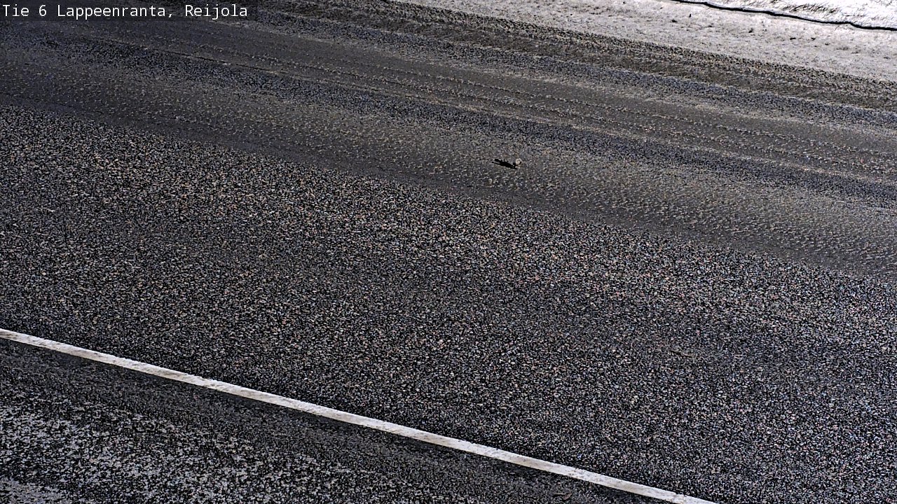 Weather Camera Image Road 6 Lappeenranta, Reijola, Lappeenranta, Etelä-Karjala