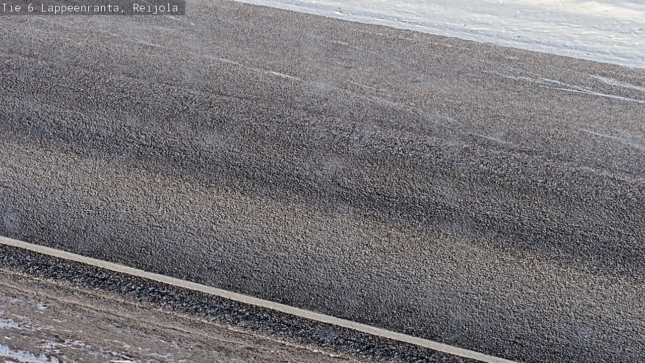 Weather Camera Image Road 6 Lappeenranta, Reijola, Lappeenranta, Etelä-Karjala
